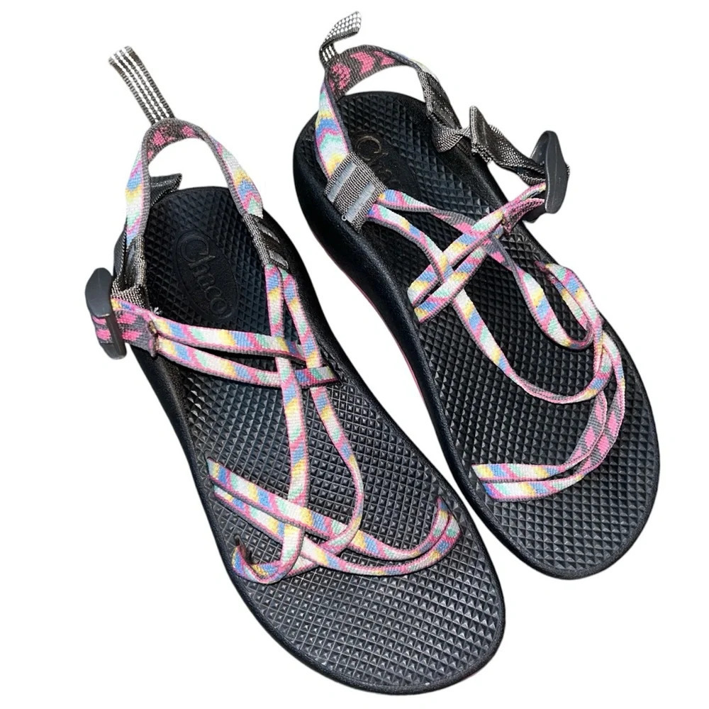 Chaco Ecotread Multicolor Strappy Sandals
